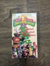 Mighty Morphin Power Rangers Alpha's Magical Christmas VHS Tape 42014-3