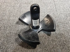 Shoreline Marine ARIVV18 Vinyl Coated River Anchor 18 lb, Black 0355-1203