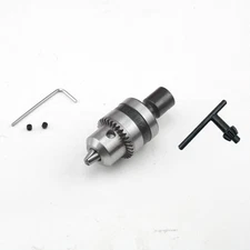 1set B12 Drill Chuck With Wrench Clamping Range CNC Machine Convert Adapter
