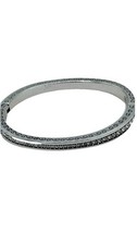 Brighton Secret of Love Crystal Hinged Bangle...