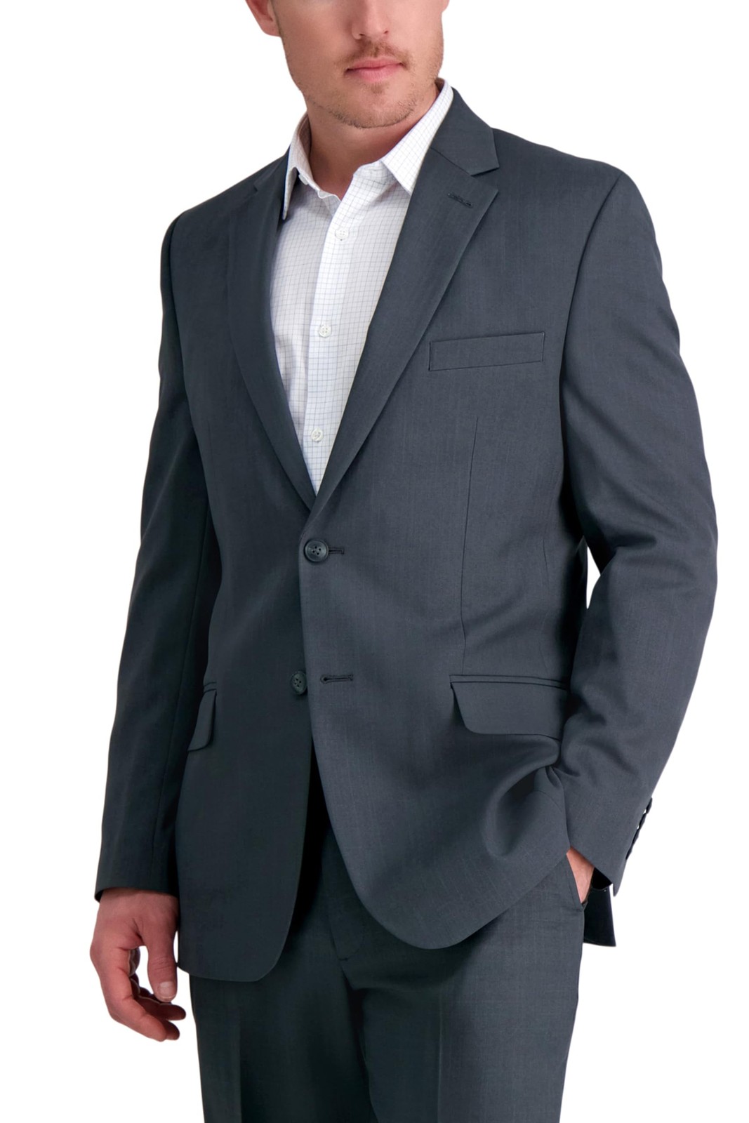 S Travel Performance Stria Tic Tailored Fit Separate Coat Bu