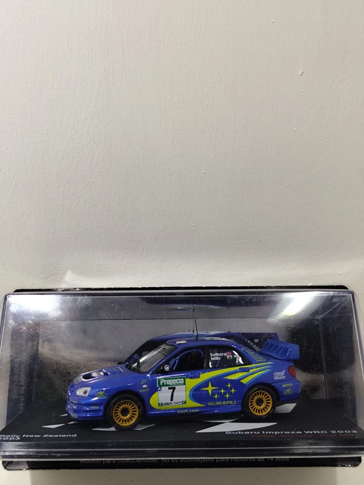 Subaru Impreza WRC 2003 Solberg #7 – Modellino Rally 1:43 (New Zealand) - Immagine 2 di 4