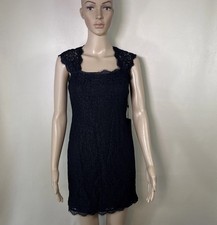 Adrianna Papell Women’s Mini Black Dress Size 2P