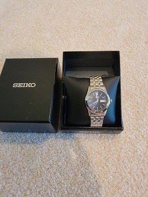Seiko 7S2601V0 Wristwatch Automatic Day Date Silver