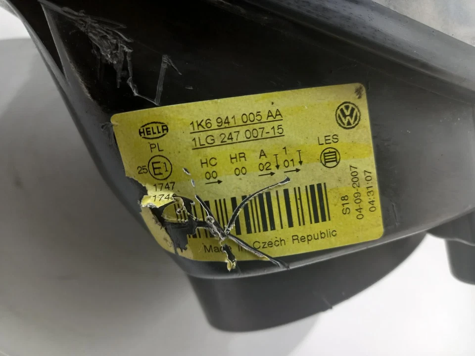 Faro delantero VOLKSWAGEN GOLF N/S 2004-2009 5 puertas hatchback LH Foto 4 de 4