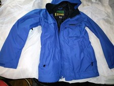 Blue burton dryride jacket mens Medium