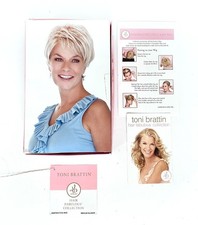 WIG TONI BRATTIN "INSPIRATION" SYNTHETIC WIG . MED BLONDE. P/O but NEVER WORN 