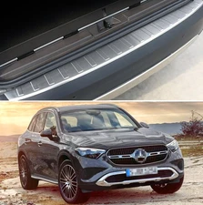 Rear Bumper Protector Trunk Guard Plate for Mercedes-Benz GLC 2023 2024 2025