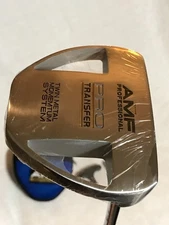 AMF Professional Pro Transfer Mallet Putter AMF Steel Shaft White Grip 35" NEW