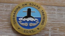 USN NETC SOBT Submarine Learning Center On Board Training Challenge Coin #C717
