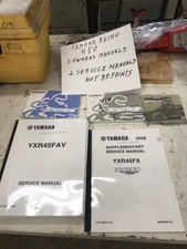 Five yamaha 450 Rhino ￼service manuals