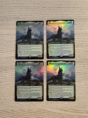 Rin and Seri, Inseparable Buy-A-Box Promos Foil MTG Magic 278 P x4