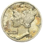 1916-S Mercury Dime Better Date San Francisco Silver 10C Nice Original Coin