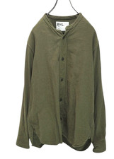MARGARET HOWELL MHL. Cotton Linen Wool Shirt Size M Made In Japan