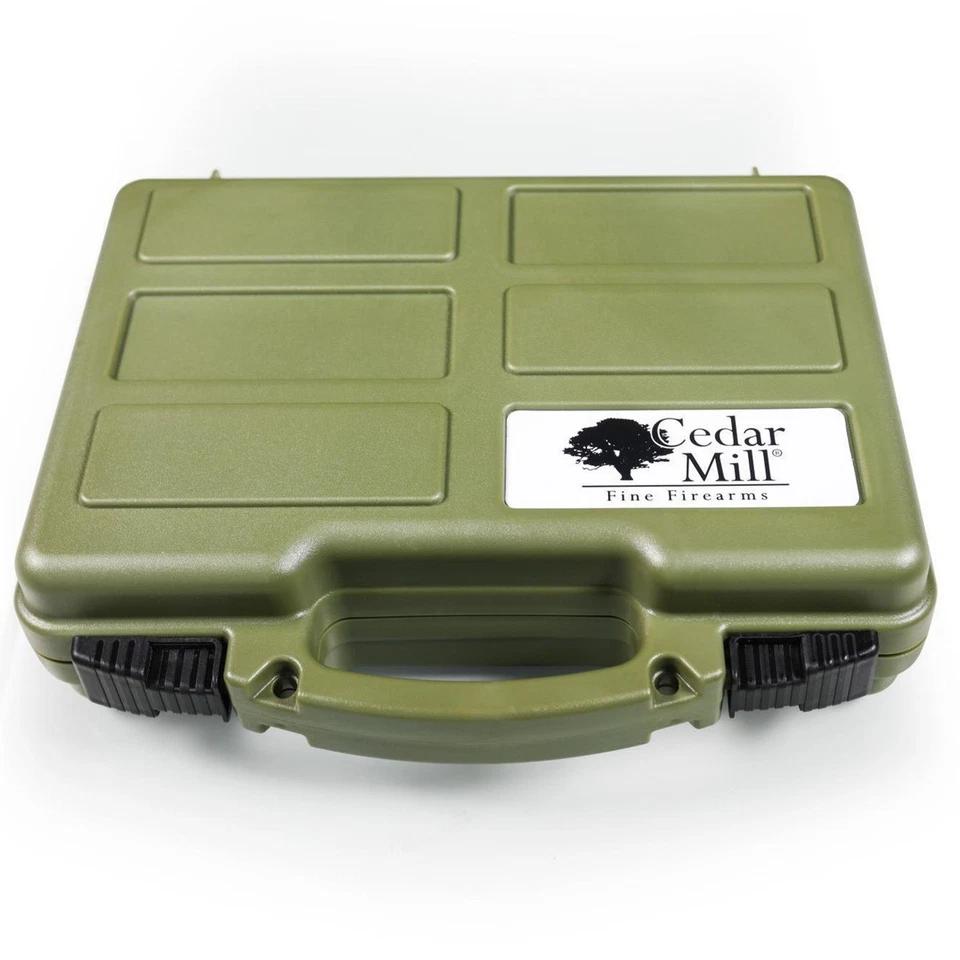 Black/Green/Tan Hard Case For Pistol Handgun Hard Pistol Case Lockable 3 Colors - Image 3 of 4
