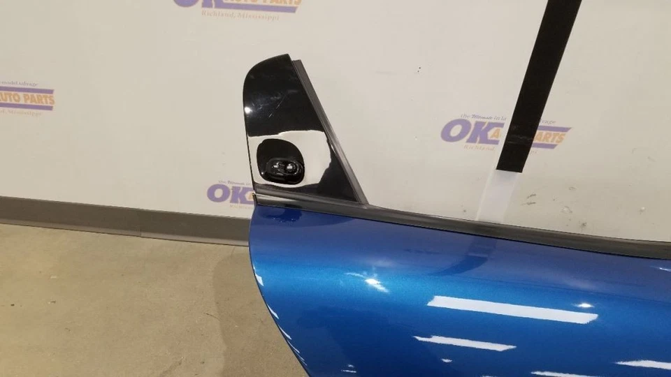 02 DODGE VIPER GEN 2 DOOR ASSEMBLY FRONT RIGHT PASSENGER BLUE - Image 2 of 4