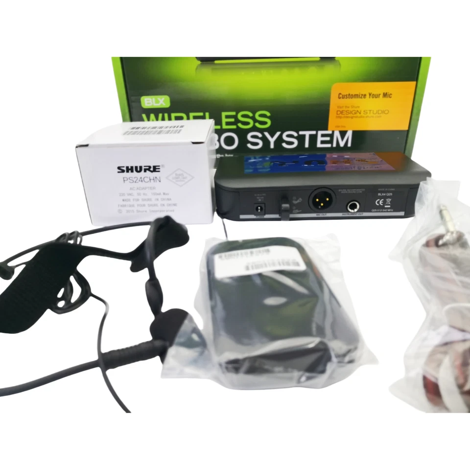 New BLX14/PGA31 Wireless Headworn Microphone System HEADSET SYSTEM W/PGA31 - Image 2 of 4