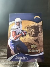 2009 Upper Deck Icons Antonio Gates #70 San Diego Chargers