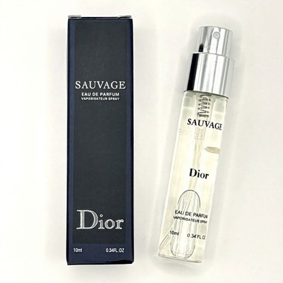 DIOR Sauvage Eau De Parfum Travel Spray 10ml/0.34oz - 100% Authentic - New Box