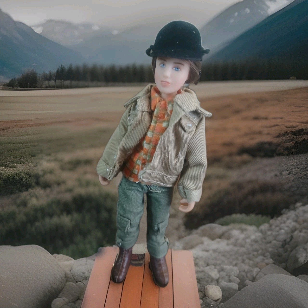 Breyer Classics Rider Doll Figure With Hat And Boots 469