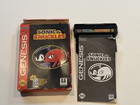 Sonic & Knuckles (Sega Genesis, 1994) CIB Complete W Manual- Tested