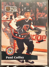 1991-92 Pro Set Paul Coffey #312 Pittsburgh Penguins