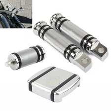 For Harley Foot Peg Shifter Peg Brake Pedal Footrest Dyna Low Rider Softail FXST