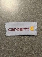 Carhartt Fabric Tag Patch Sew Stitch On LOGO PATCH 100 AUTHENTIC 3/4 X 2