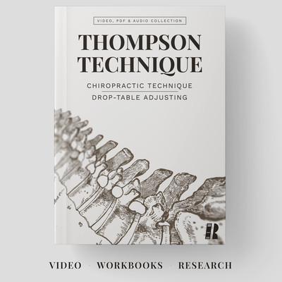 Thompson Technique Chiropractic Drop Table Videos Research Images
