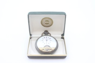 Hebdomas Style Pocket Watch Hand Wind Working