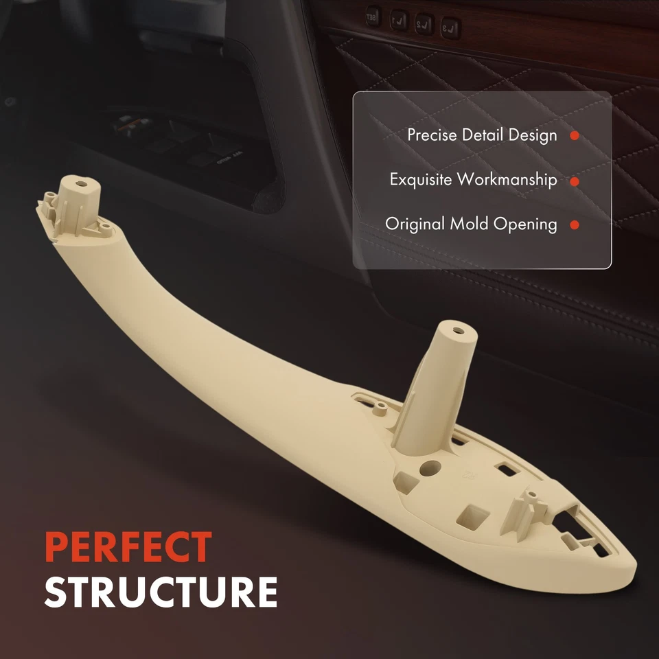 Tirador de la manija de la puerta interior trasera derecha para BMW 320i 328i 330i xDrive F30 F31 Foto 3 de 4