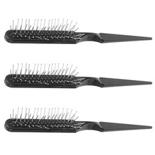 3pcs Hair for Women Wig Hair Brush Rat Tail Hair Brush Detangling Comb