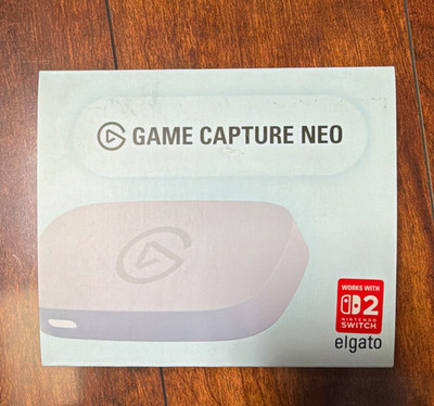 Elgato Game Capture Neo Video Capture Device USB 3.0 HDMI USB-C