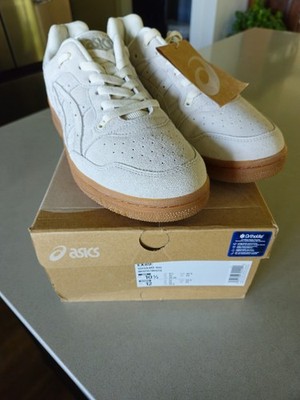 Asics EX89 Mens Size 10.5 White Suede Gum Sole 1203A481-100 Gum Pack - White