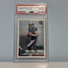 2019 Panini Donruss Optic #157 Jarrett Stidham PSA 10