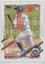 2021 Topps Holiday WalMart Mega Box SP Variation Pete Alonso (Scarf is Red) 16vb