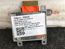 209422 Steuerger�t Airbag BMW 3er Compact (E36) 65778362119 316i