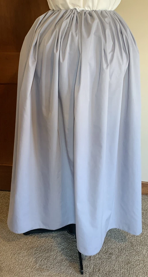 Outlander Skirt.Drawstring , One Size. Poly Cotton. Colonial, Pioneer, Petticoat - Image 3 of 4