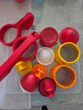 Tupperware Profi Chef Presswerk, Saftpresse, Presse Spaghetti Eis plus 2 Pressen