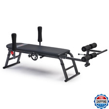 Sunny Health Fitness Inversion Traction Stretch Decompression Table - 400 LB