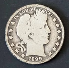 BARBER HALF DOLLAR -- 1899-- New Orleans Mint