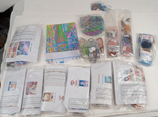 lot of 7 Diamond Painting Kits + extra Drills...