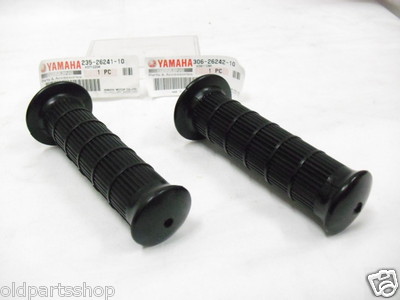 Yamaha XS500 TX500 TX650 RD50 FS1 Rubber Grip L/R OEM 235-26241-10