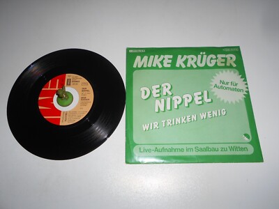Mike Krüger - Der Nippel (1980) Vinyl 7` inch Single Vg +++ No.1 Hit !