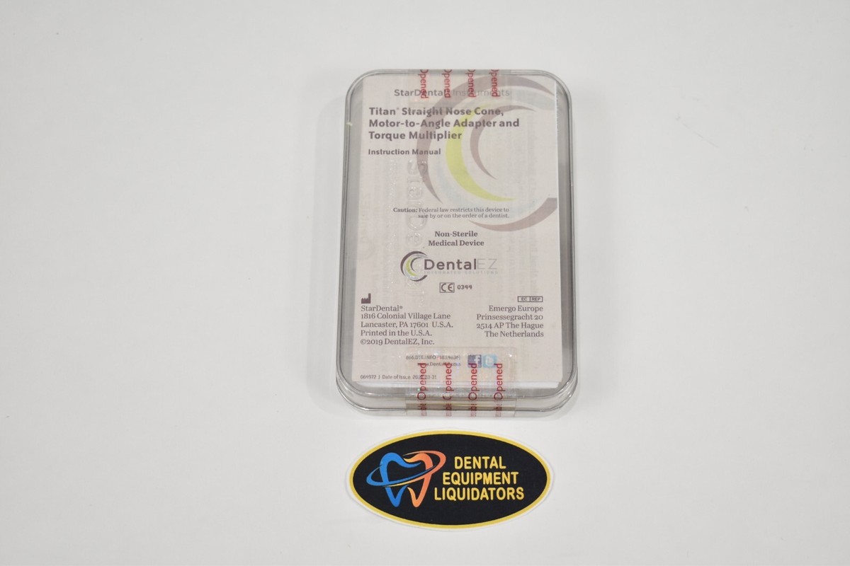 Genuine Star DentalEZ Titan 3 Torque Multiplier Part # 258443 | eBay