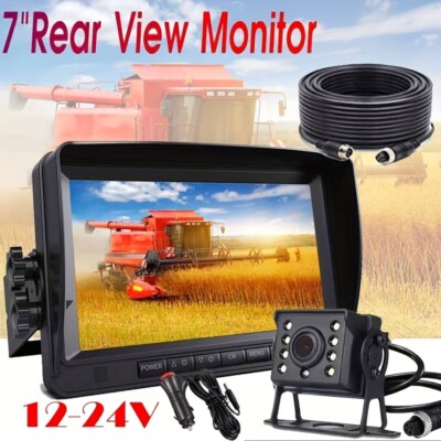 Bus Truck Trailer Car Reverse Backup camera Rear View Camera HD Monitor