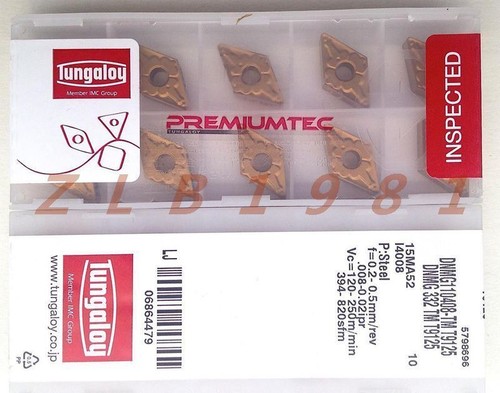 10pcs TUNGALOY TNMG332-TM T9125 Carbide Inserts - CNC Turning For Cast Iron
