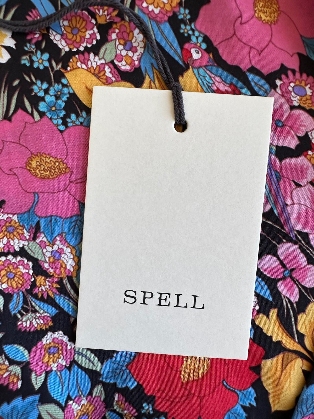 SPELL Designer Women's Last Drinks Bias Mini Dress Evening Floral RRP $269 BNWT image 8