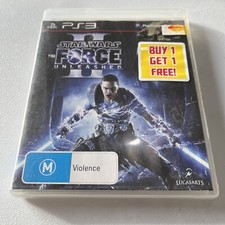 Star Wars The Force Unleashed 2 | Sony Playstation 3 PS3 | Complete with Manual