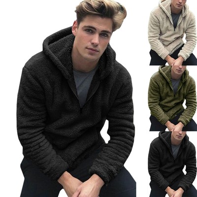 fluffy fleece quarter zip